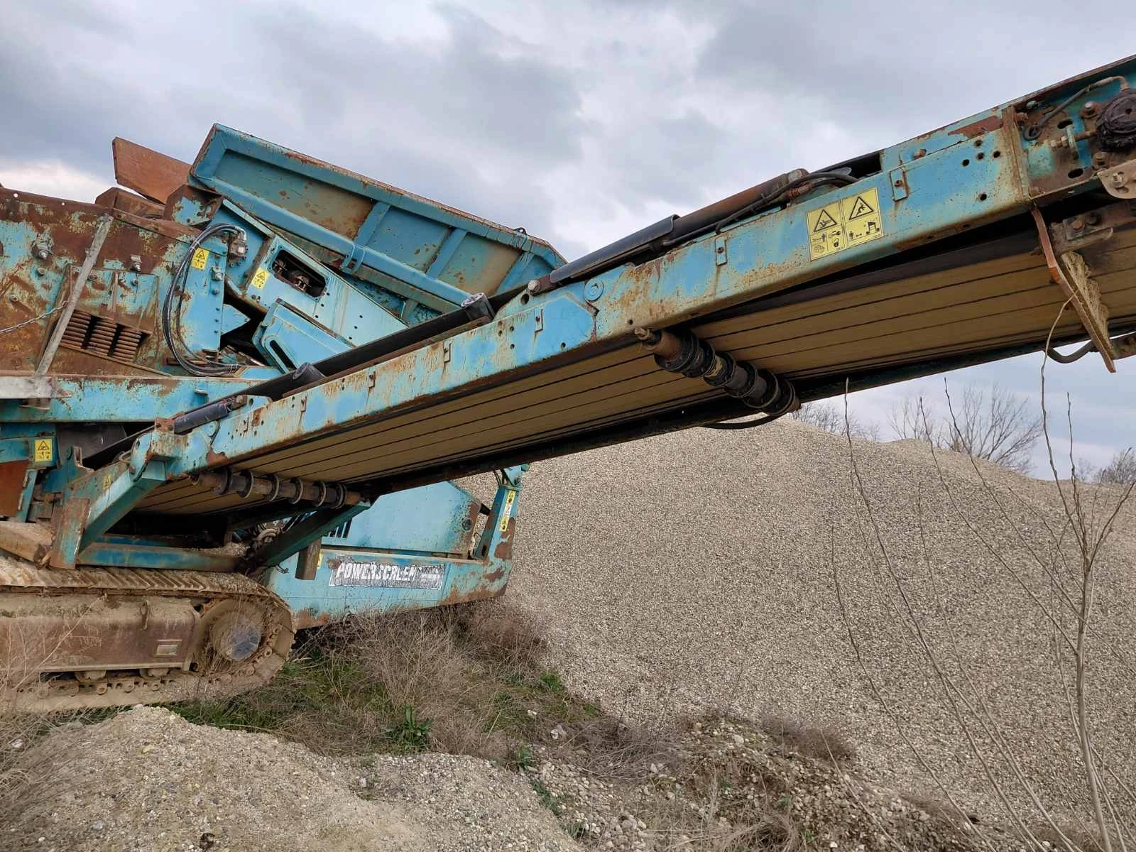 Машини за насипни материали Друга Power screen Warrior 1800, снимка 10 - Индустриална техника - 53986487