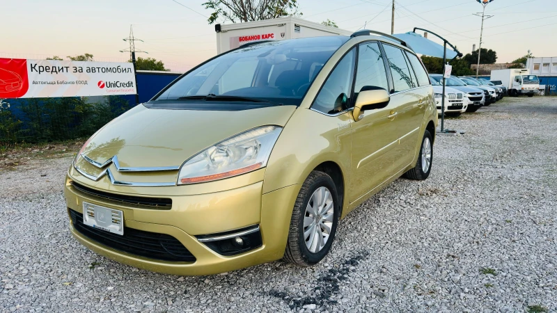 Citroen Grand C4 Picasso 2.0hdi-136kc-евро 4 7 места-автомат-Италия, снимка 1 - Автомобили и джипове - 45936956