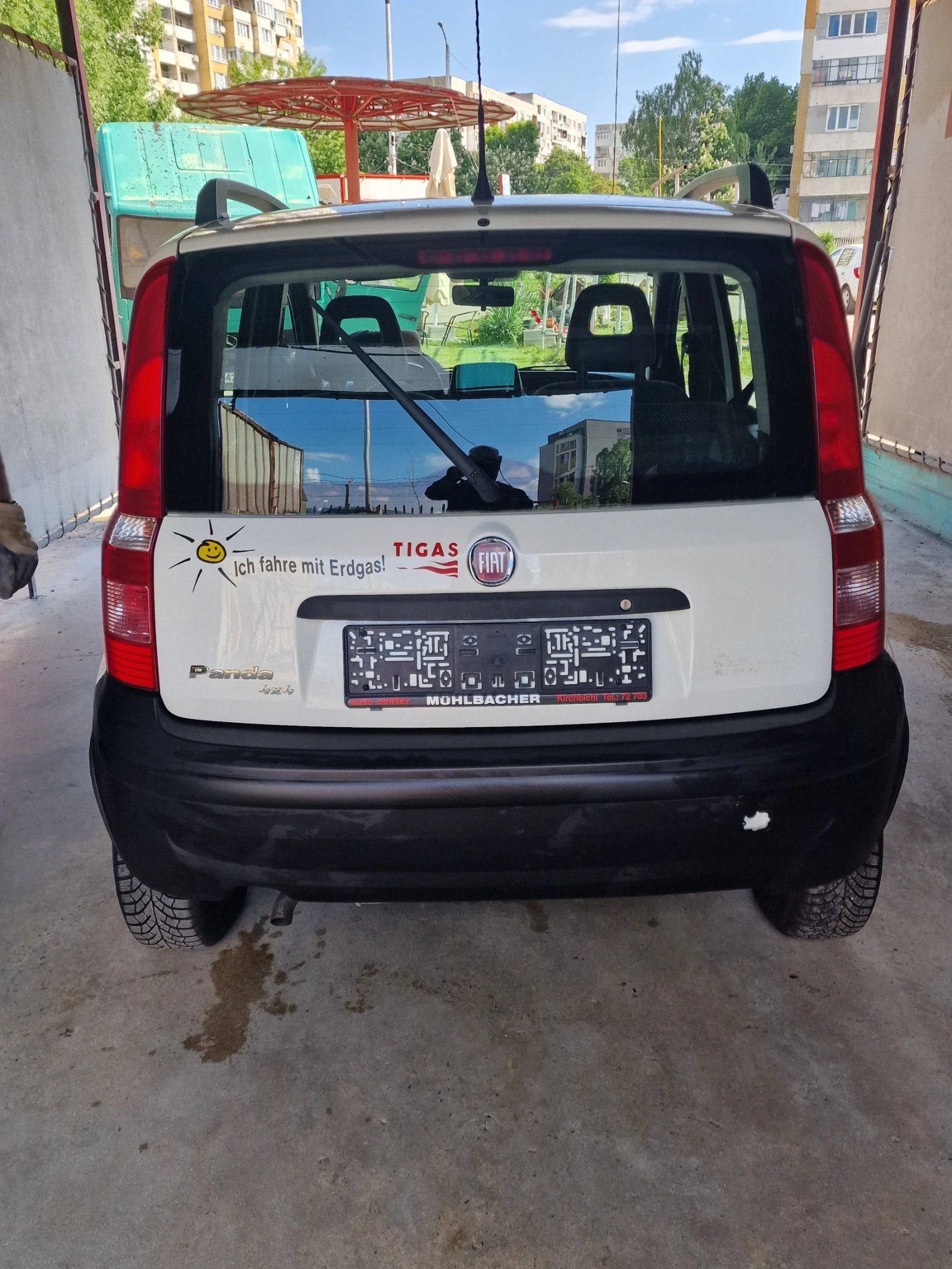 Fiat Panda 4X4 МЕТАН, снимка 4 - Автомобили и джипове - 54631727
