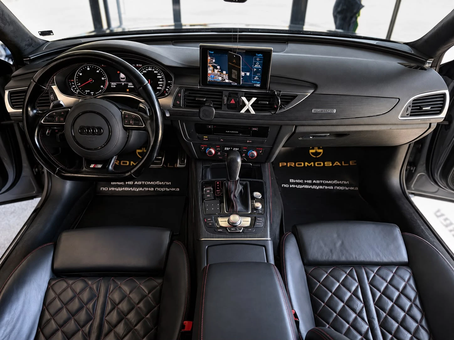 Audi A6 Competition* Quattro* Bose* S-Line* ABT* ЛИЗИНГ, снимка 9 - Автомобили и джипове - 55704054