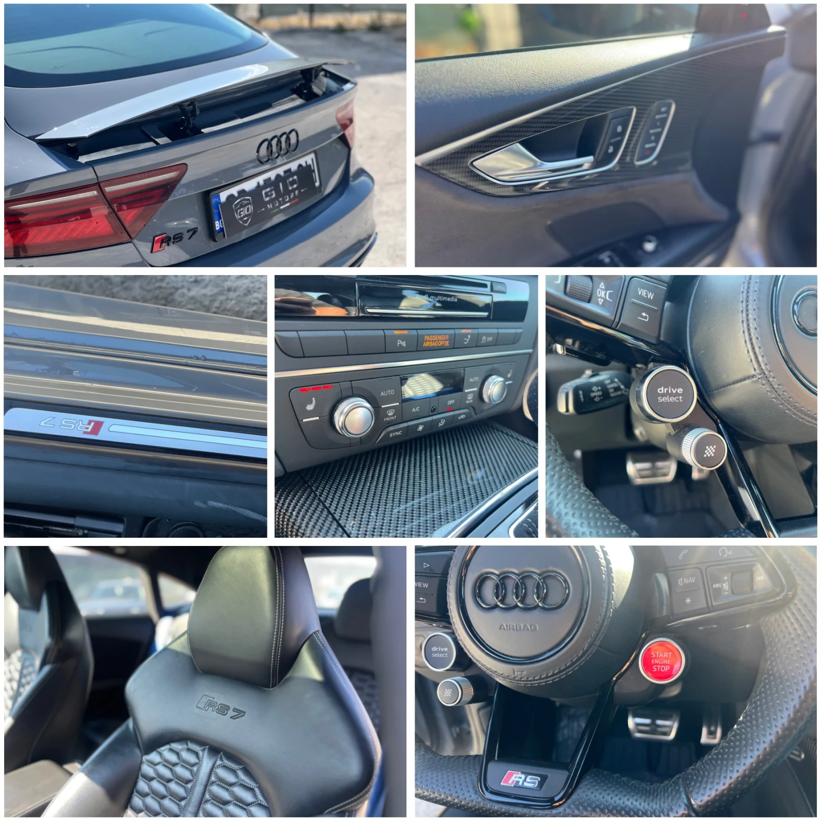 Audi Rs7 Performance* NardoGrey* Carbon/Ceramic* NithVision | Mobile.bg � ����������� 17