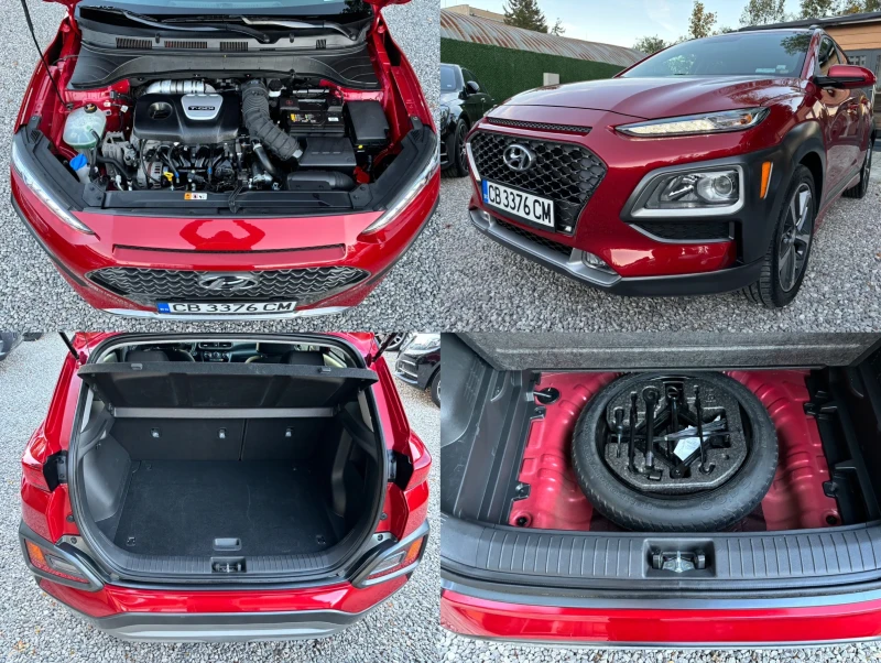 Hyundai Kona 1.6T/GDI/4X4/177hp/Автоматик/, снимка 16 - Автомобили и джипове - 47426731