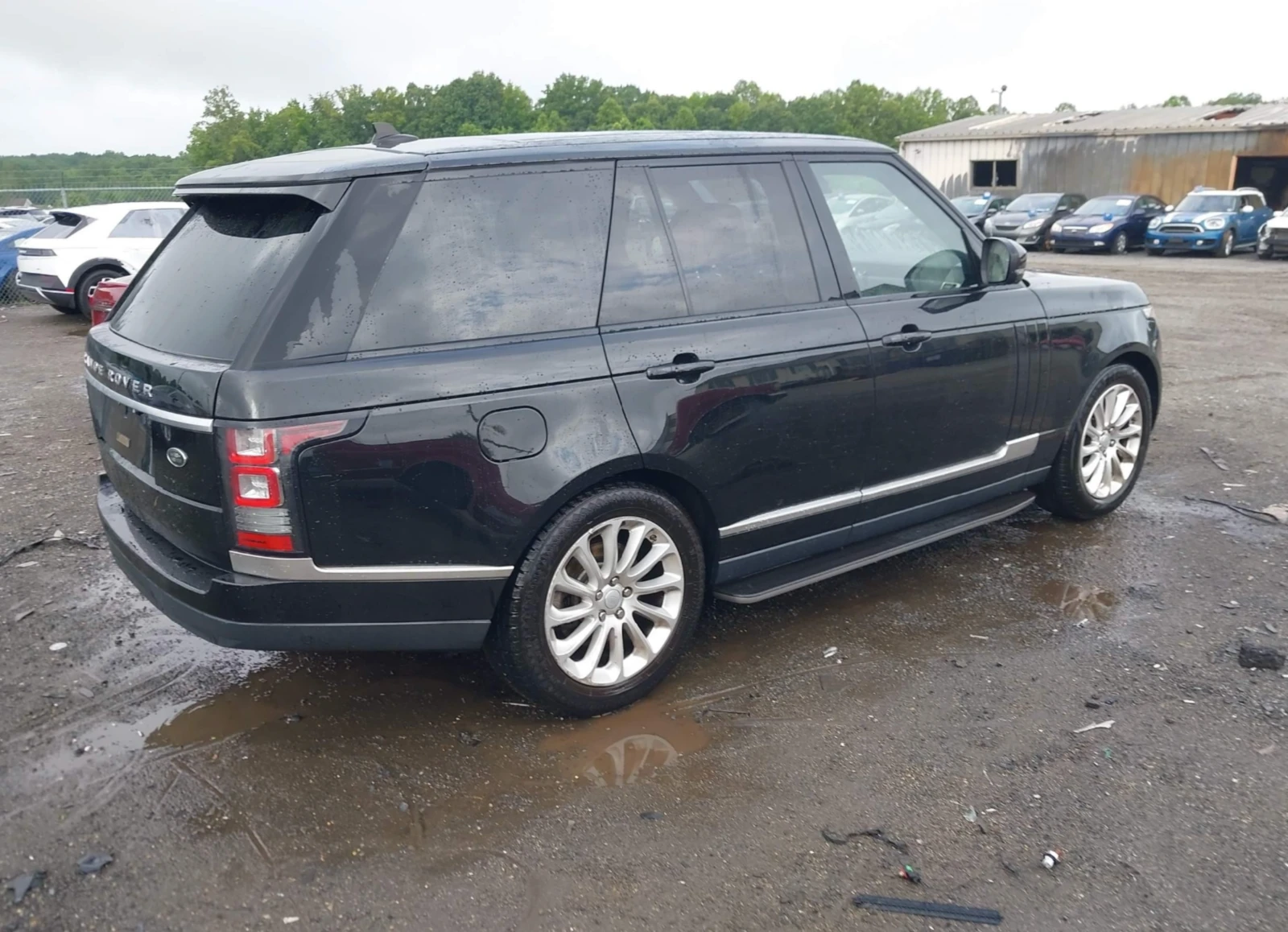 Land Rover Range rover TURBOCHARGED DIESEL HSE TD6, клип двигател - изображение 4
