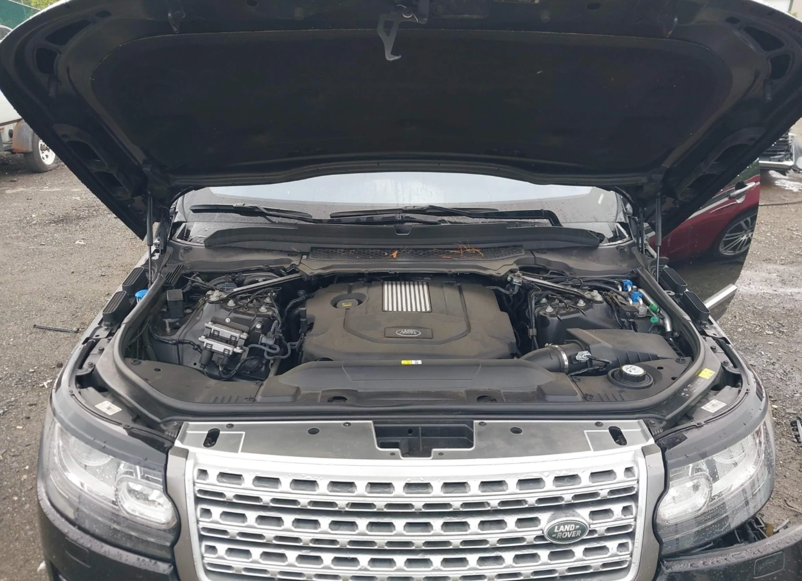 Land Rover Range rover TURBOCHARGED DIESEL HSE TD6, клип двигател - изображение 9