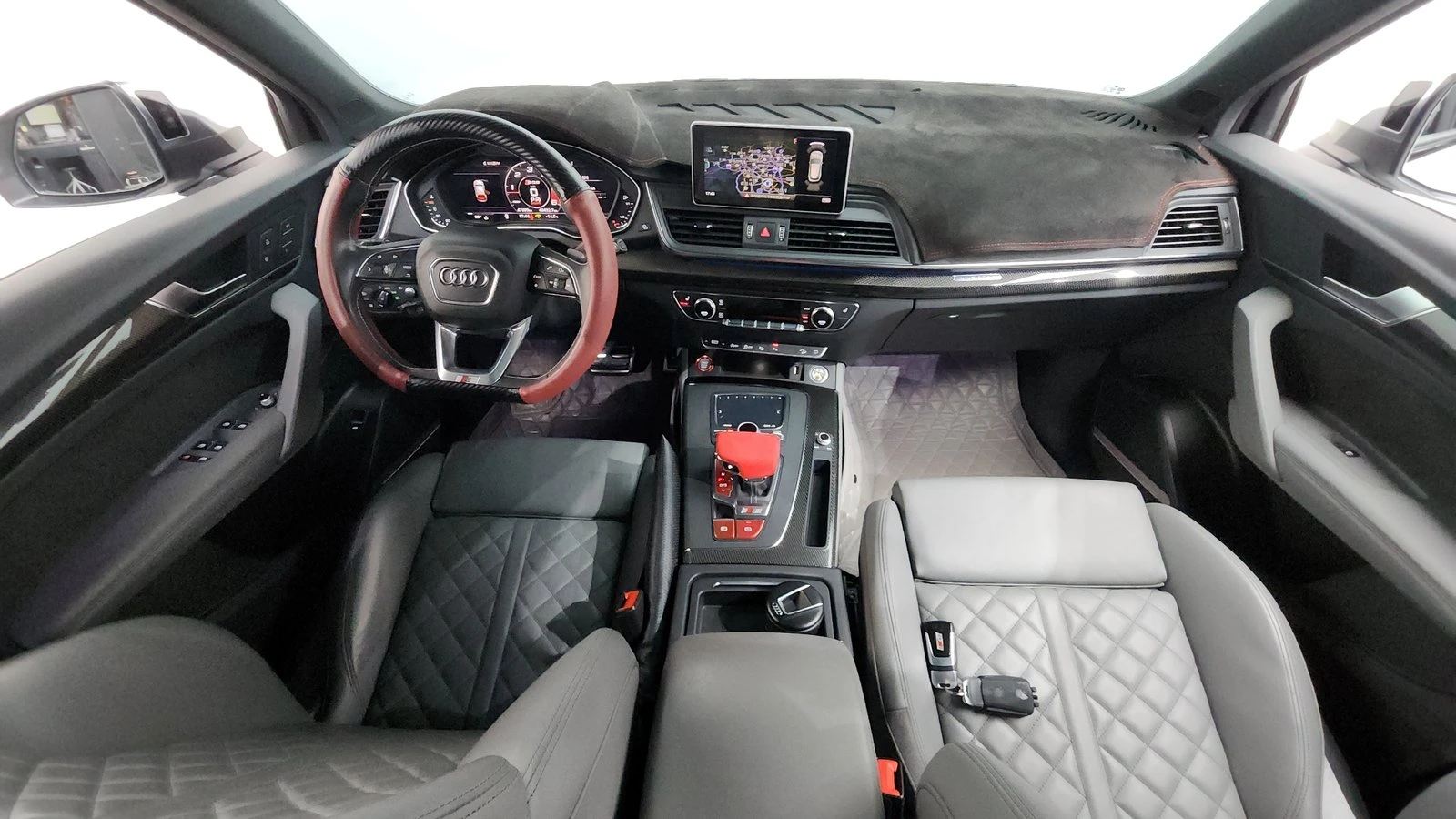 Audi SQ5 ЛЮК* HUD* 360* KEYLESS* ЕЛ. БАГАЖНИК* КРАЙНА ЦЕНА, снимка 7 - Автомобили и джипове - 55302341