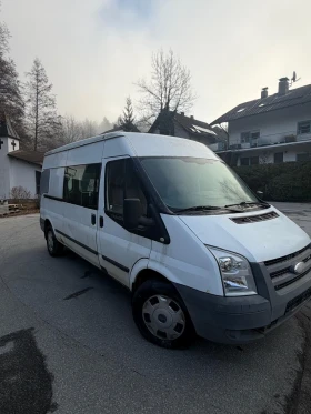 Ford Transit 2, 2TD 110 k.c. 2008 год. МАКСИ ВНОС-ГЕРМАНИЯ, снимка 2