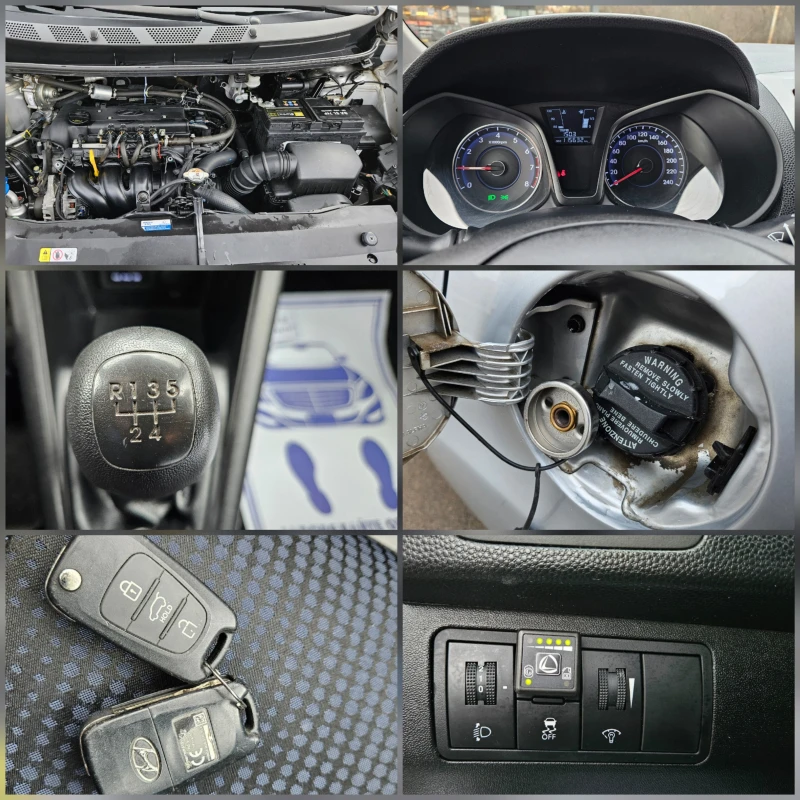 Hyundai Ix20 1.4 GAZ/FACELIFT/KLIMA/115 600км, снимка 16 - Автомобили и джипове - 53329987