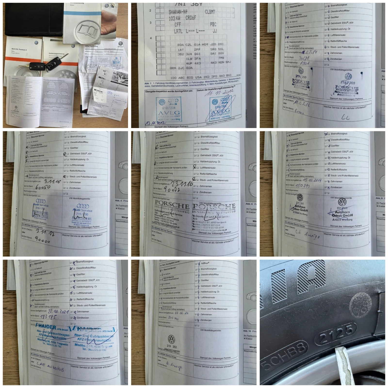 VW Sharan 2.0TDi DSG, снимка 17 - Автомобили и джипове - 54323606