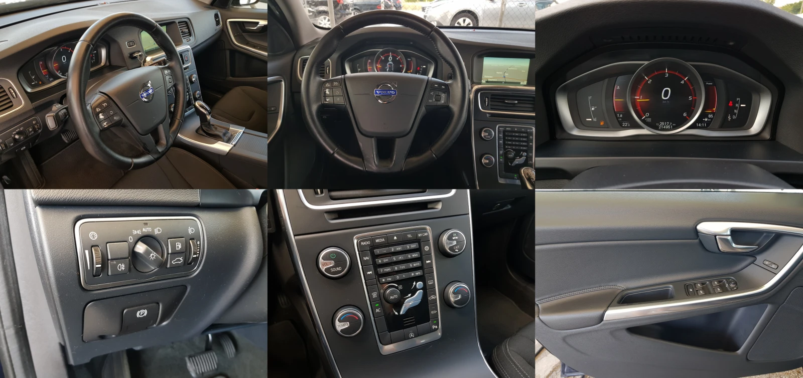 Volvo V60 FACELIFT 2.0D-150 к.с. /02/2016г. АВТОМАТИК ЛИЗИНГ, снимка 14 - Автомобили и джипове - 54970680