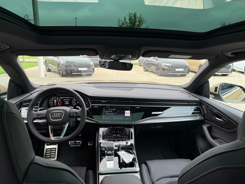 Audi RSQ8 FACELIFT/CERAMIC/CARBON/B&O/HEAD UP/PANO/MATRIX/23, снимка 12 - Автомобили и джипове - 49561252