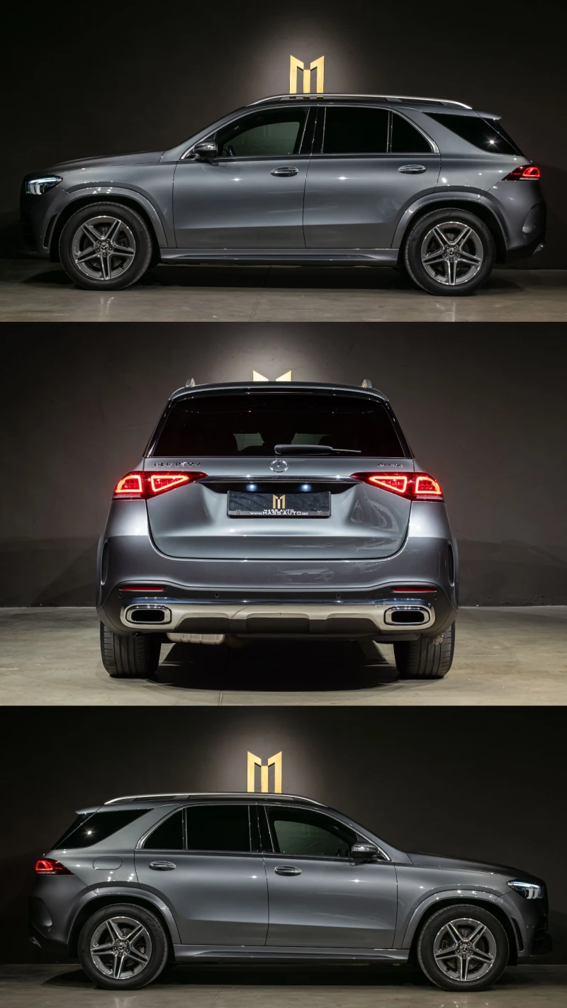 Mercedes-Benz GLE 350 d/AMG/Multibeam/Burmester/Пълна Сервизна История, снимка 4 - Автомобили и джипове - 51526610