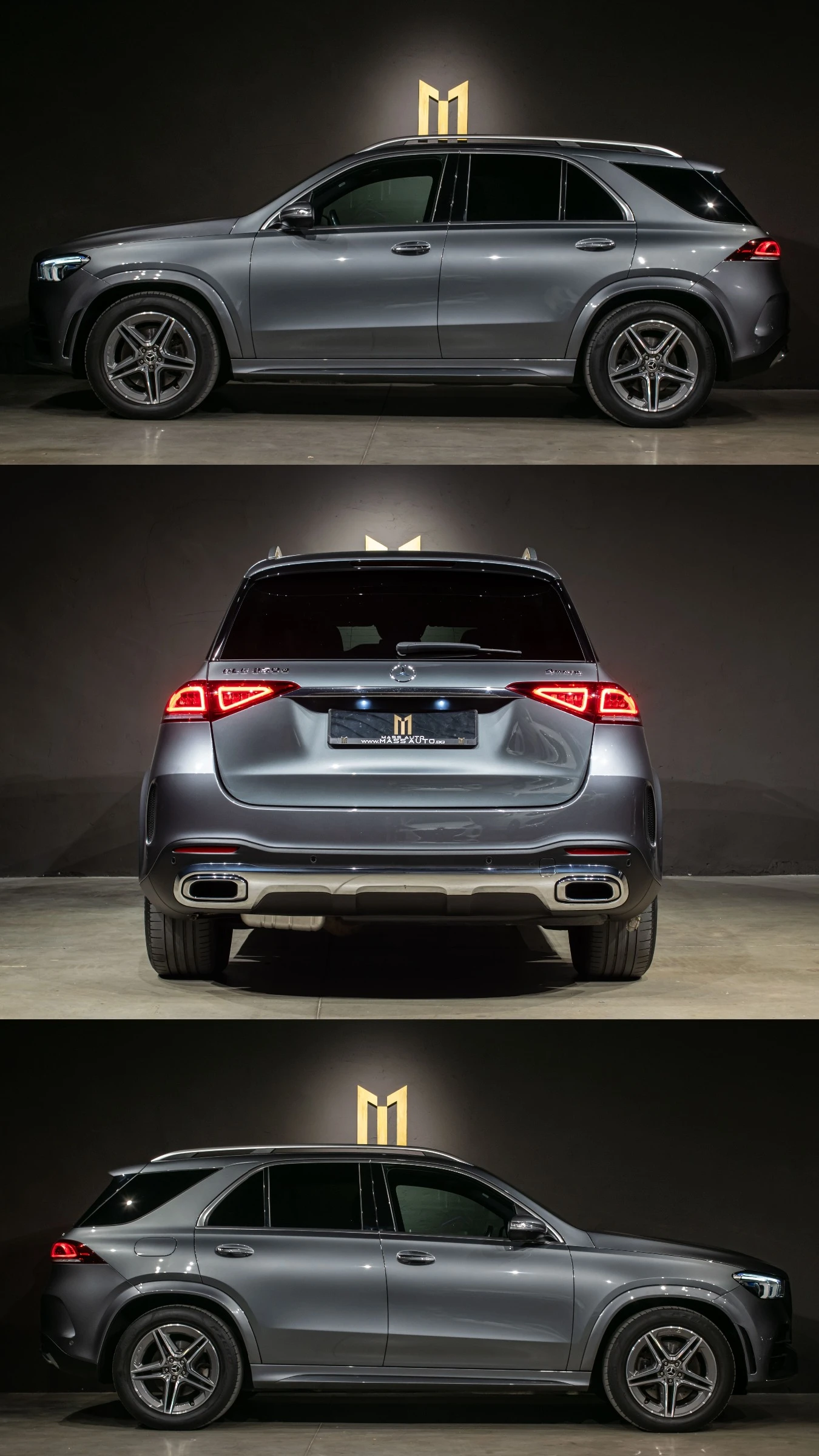 Mercedes-Benz GLE 350 d/AMG/Multibeam/Burmester/Пълна Сервизна История - изображение 4