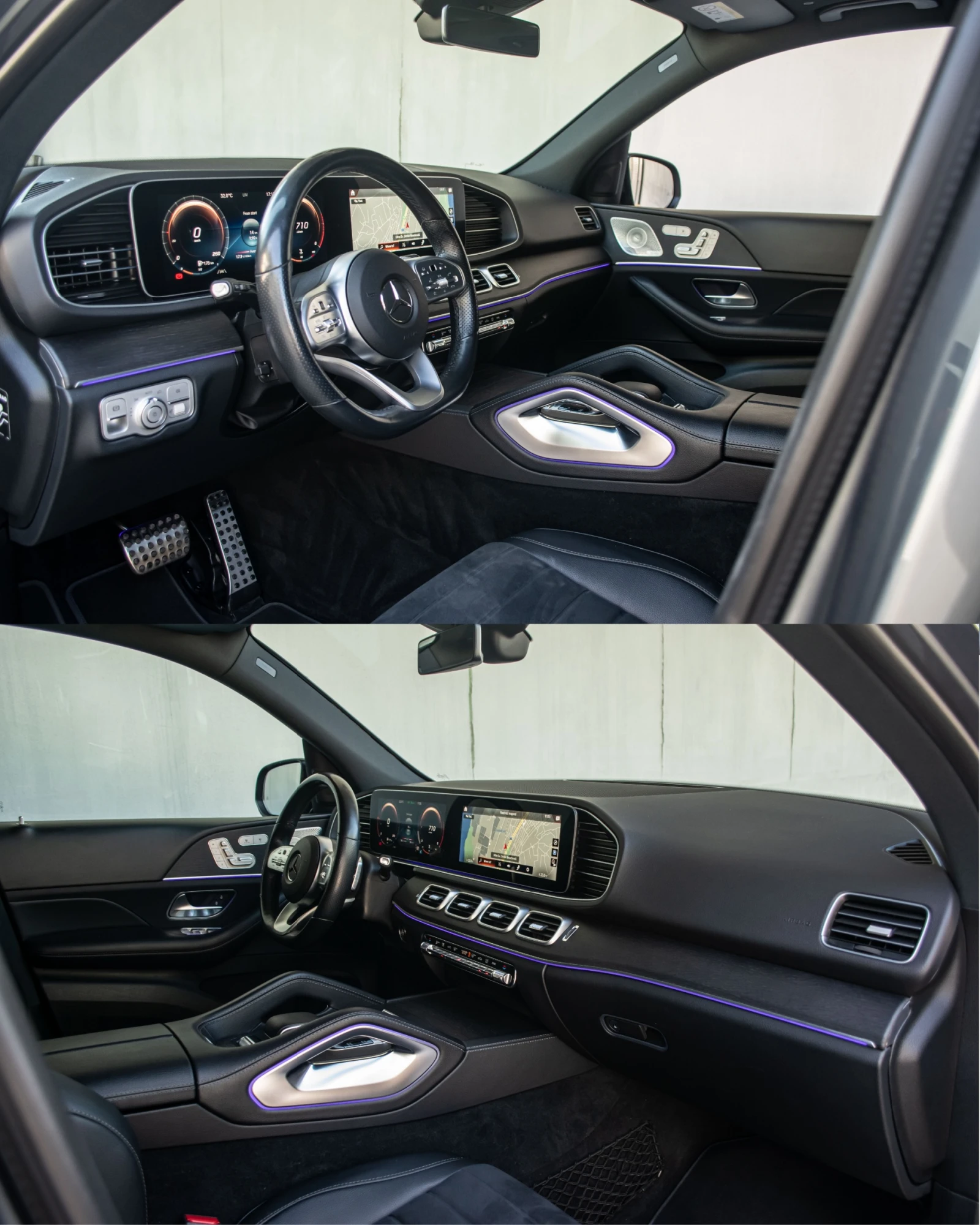Mercedes-Benz GLE 350 d/AMG/Multibeam/Burmester/Пълна Сервизна История - изображение 6