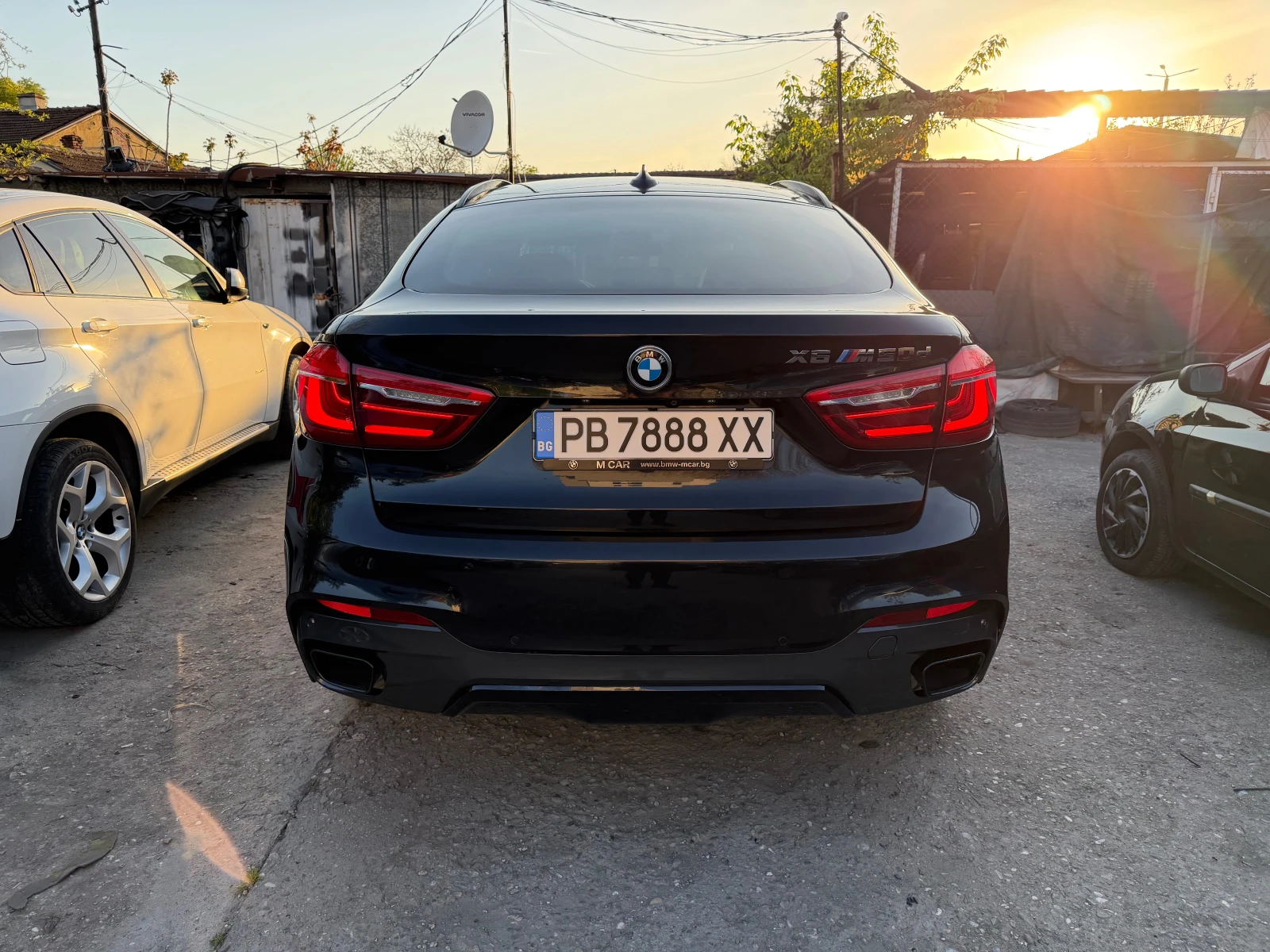 BMW X6 M50D 381HP 8ZTF M-PAKET KOJA NAVI FUUL NOVA 2016G, снимка 7 - Автомобили и джипове - 54409202