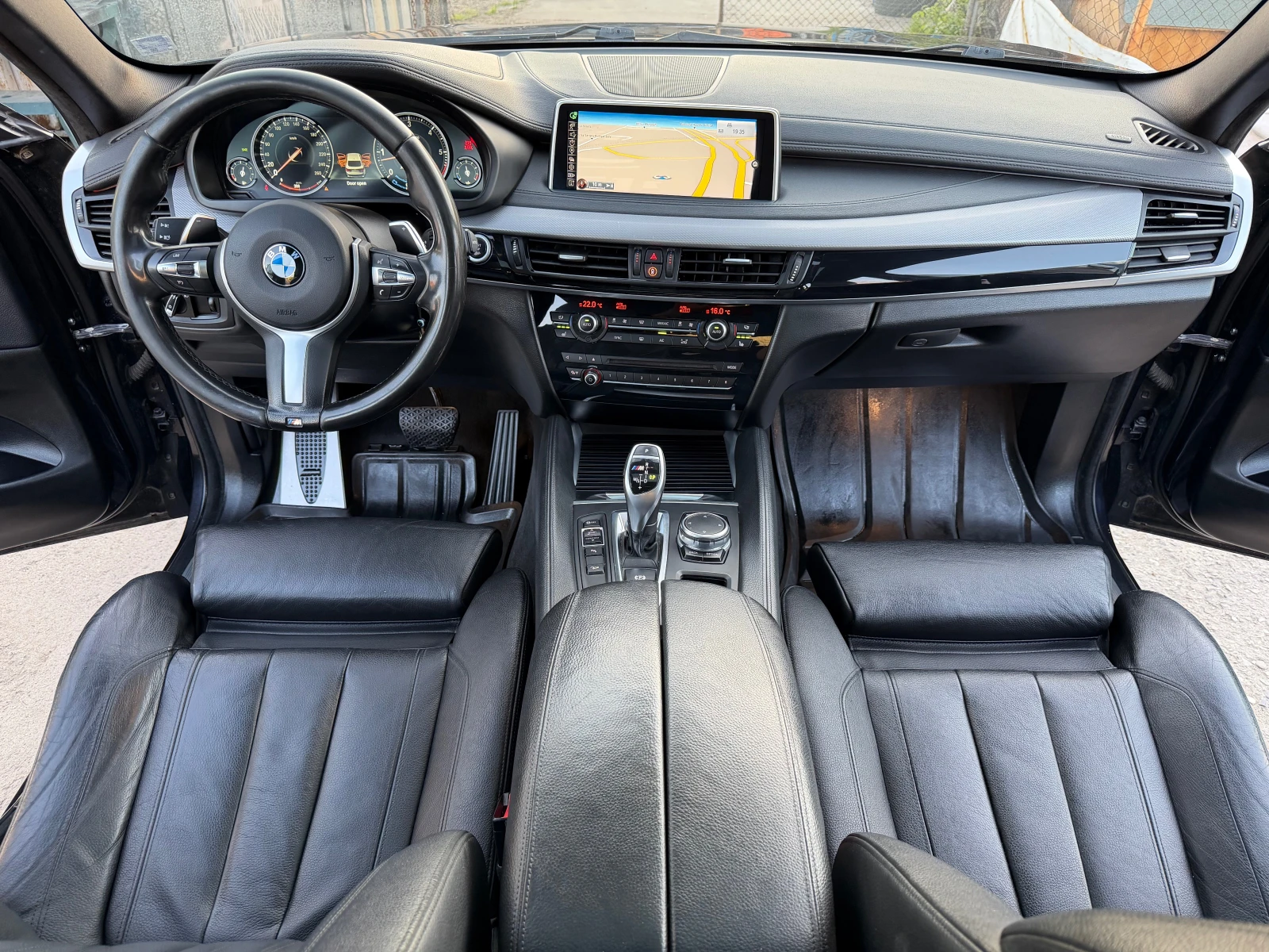 BMW X6 M50D 381HP 8ZTF M-PAKET KOJA NAVI FUUL NOVA 2016G, снимка 13 - Автомобили и джипове - 54409202