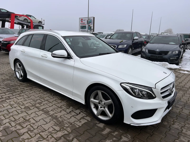 Mercedes-Benz C 220 CDI AMG AVTOMAT/KOJA/NAVI EURO 6, снимка 4 - Автомобили и джипове - 48717000