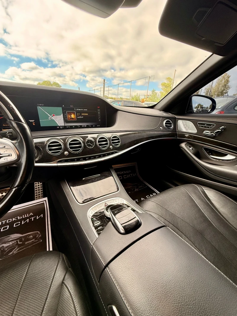 Mercedes-Benz S 450 Топ* Нов внос* Фулл* Реална* 450* Headup* , снимка 14 - Автомобили и джипове - 51806316