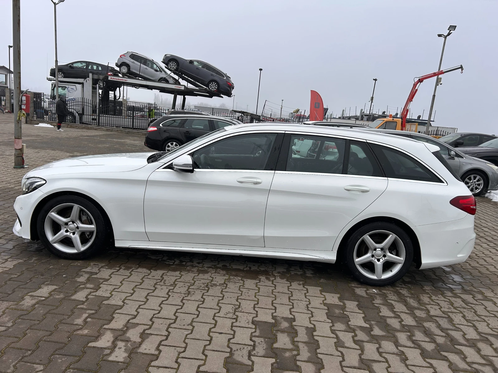 Mercedes-Benz C 220 CDI AMG AVTOMAT/KOJA/NAVI EURO 6 - изображение 9