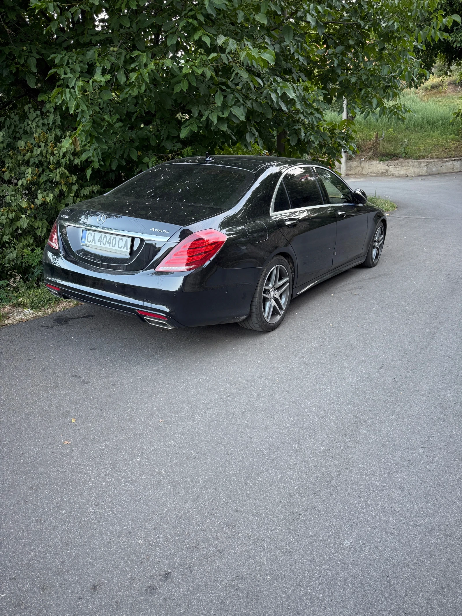 Mercedes-Benz S 550 4.7biturbo 455 AMG 4matic LONG FULL | Mobile.bg   15