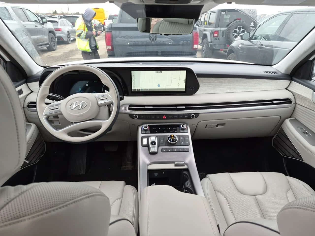 Hyundai Palisade ULTIMATE CALLIGRAPHY| ПАНОРАМА| ОБДУХВАНЕ| 360, снимка 9 - Автомобили и джипове - 54087557