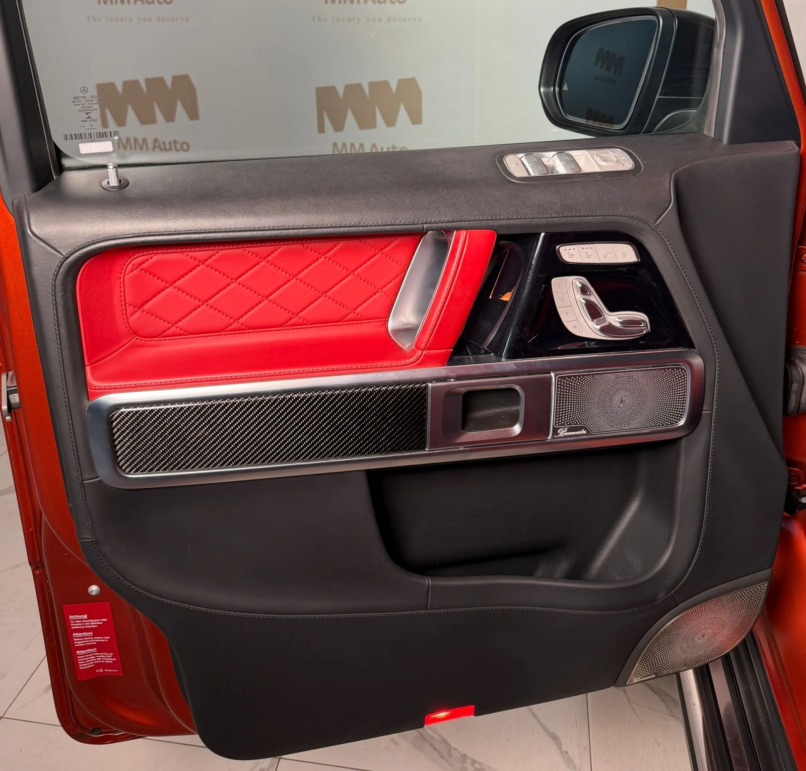 Mercedes-Benz G 63 AMG Akrapovic* Carbon* San Jose Orange Magno, снимка 6 - Автомобили и джипове - 54621716