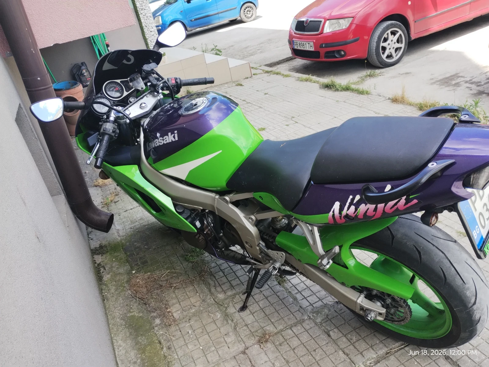 Kawasaki Zxr ninja ZX6R  A2 , снимка 2 - Мотоциклети и мототехника - 54957252