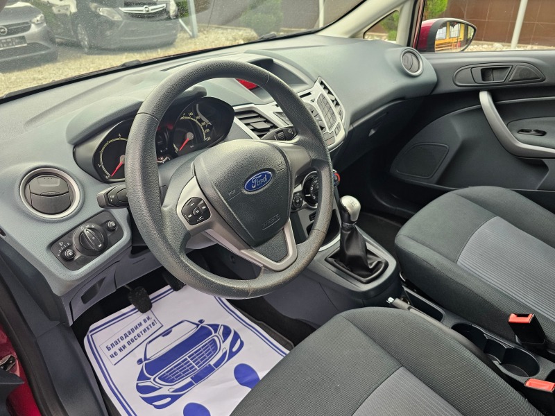 Ford Fiesta 1.25i EURO 5 ! ! КЛИМАТИК, снимка 12 - Автомобили и джипове - 46112594
