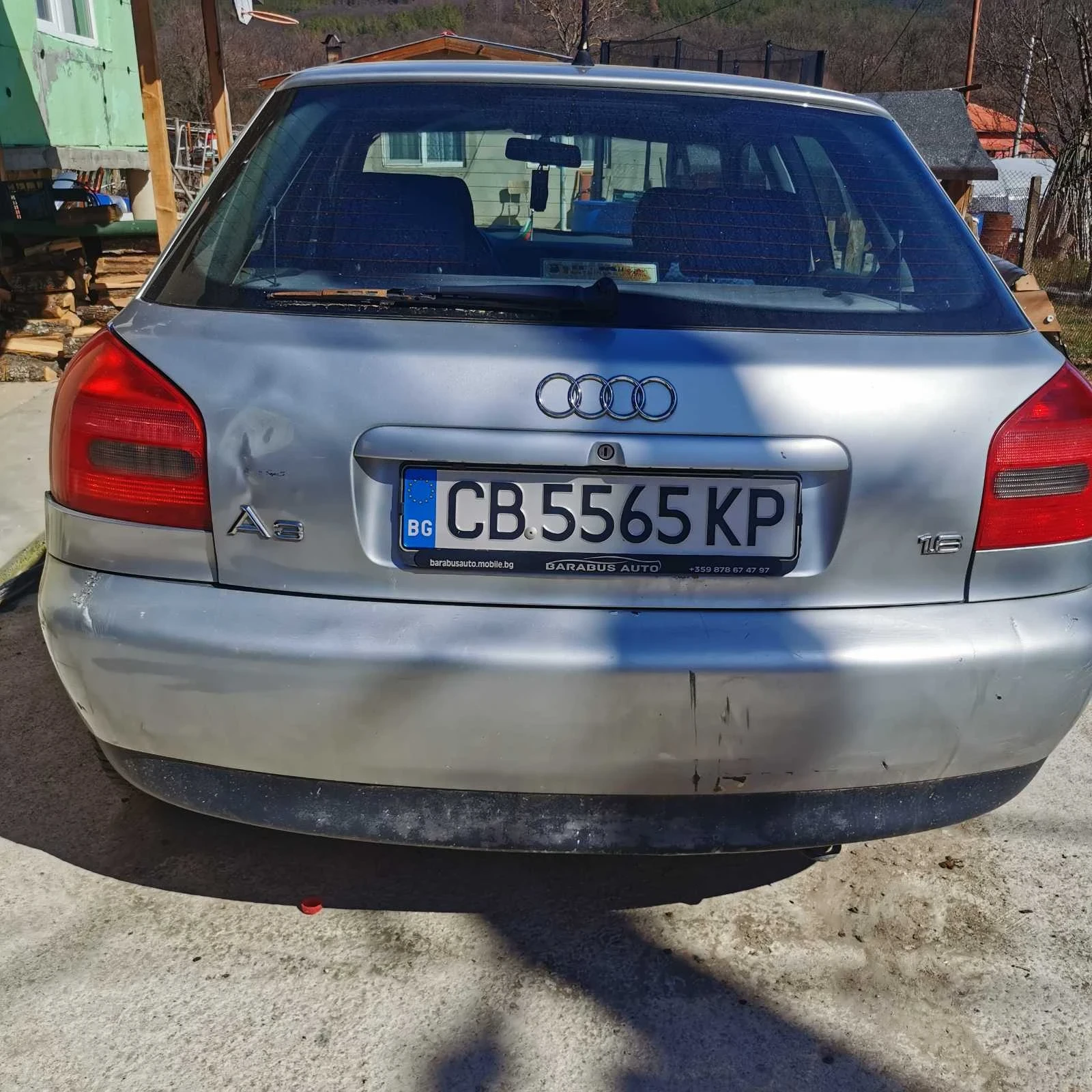 Audi A3 1.6 бензин/газ, снимка 3 - Автомобили и джипове - 53844609