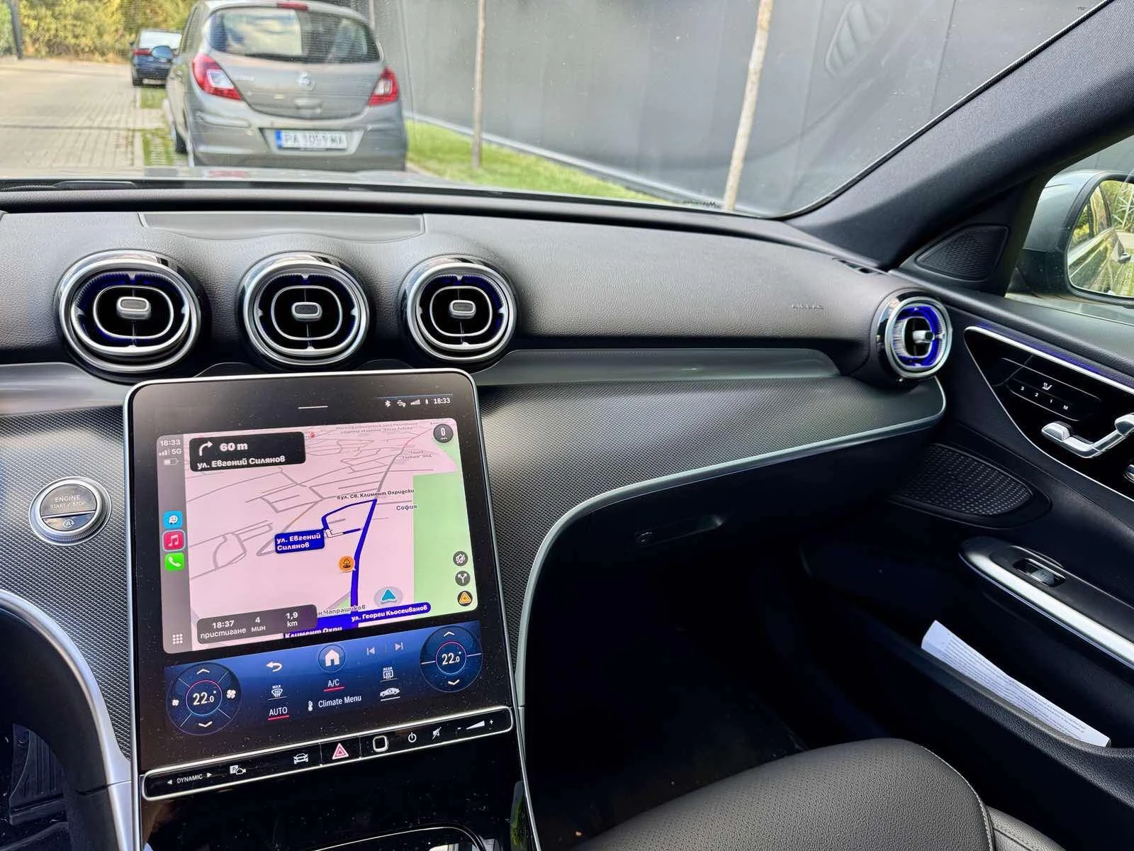 Mercedes-Benz C 300 2022 Mercedes-Benz C 300 4Matic, снимка 11 - Автомобили и джипове - 54127244