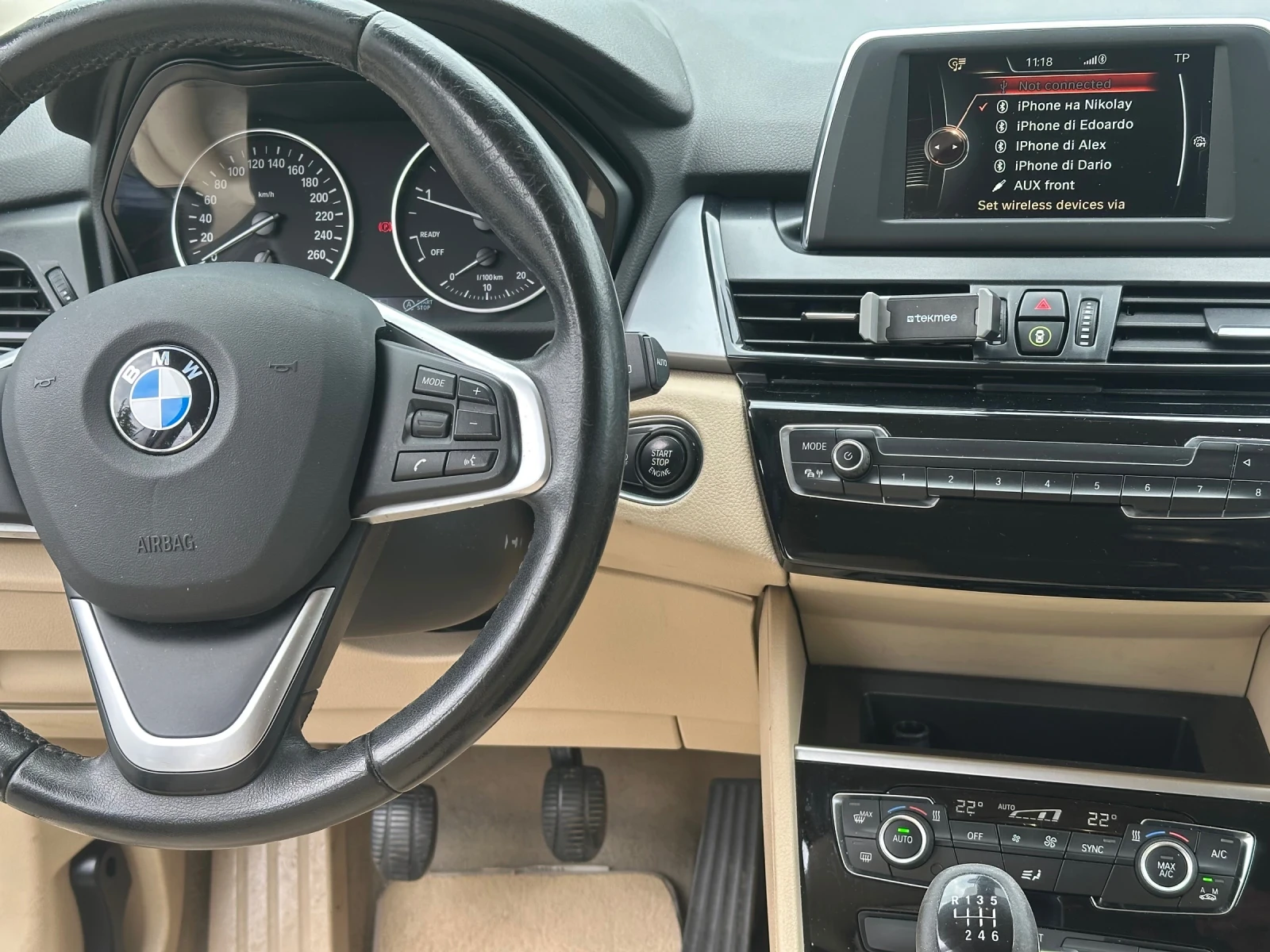 BMW 218 2.0 d, снимка 10 - Автомобили и джипове - 54283664