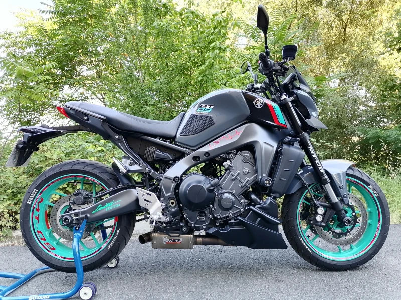 Yamaha Mt-09 MT-09* Шифтър* Като Нов* Pireli НовиГуми, снимка 5 - Мотоциклети и мототехника - 50568093