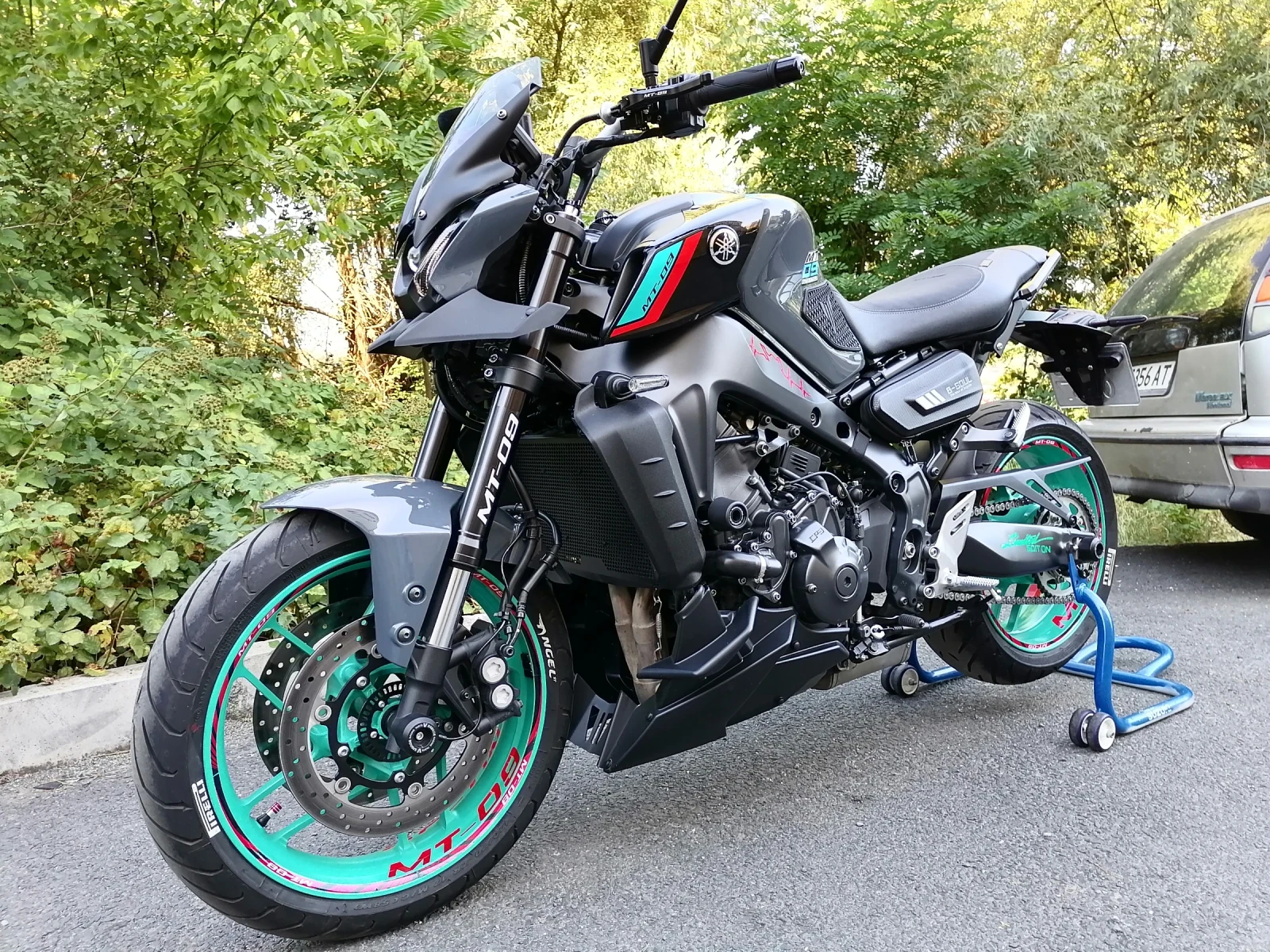 Yamaha Mt-09 MT-09* Шифтър* Генерация* Като Нов* Pireli НовиГум - изображение 4