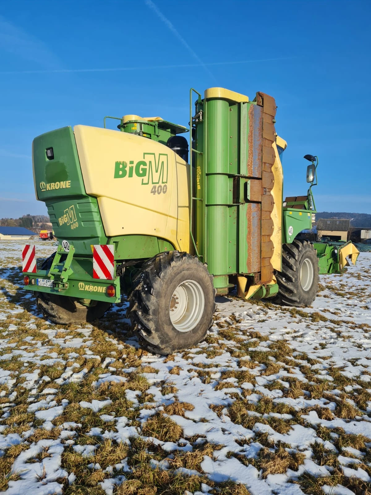 Сенокосачка Krone Big M 400 лизинг с първоначална вноска 20 %, снимка 4 - Селскостопанска техника - 53713424