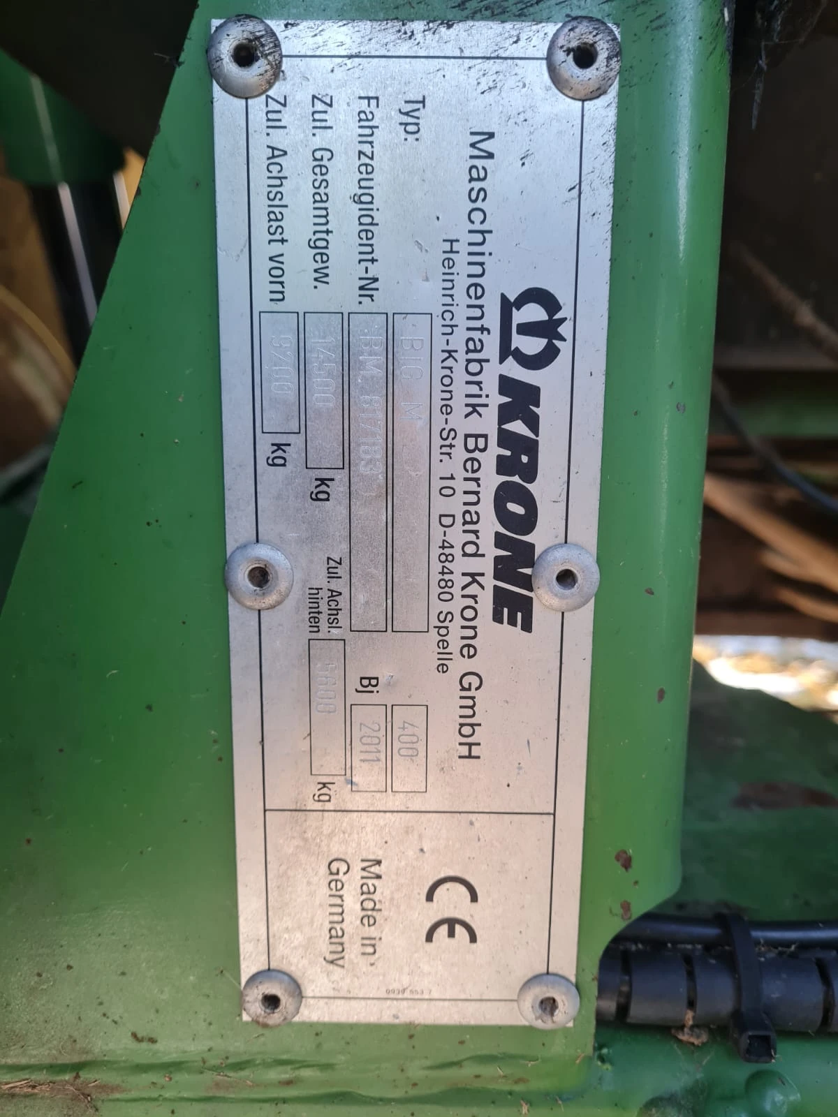 Сенокосачка Krone Big M 400 лизинг с първоначална вноска 20 %, снимка 13 - Селскостопанска техника - 53713424