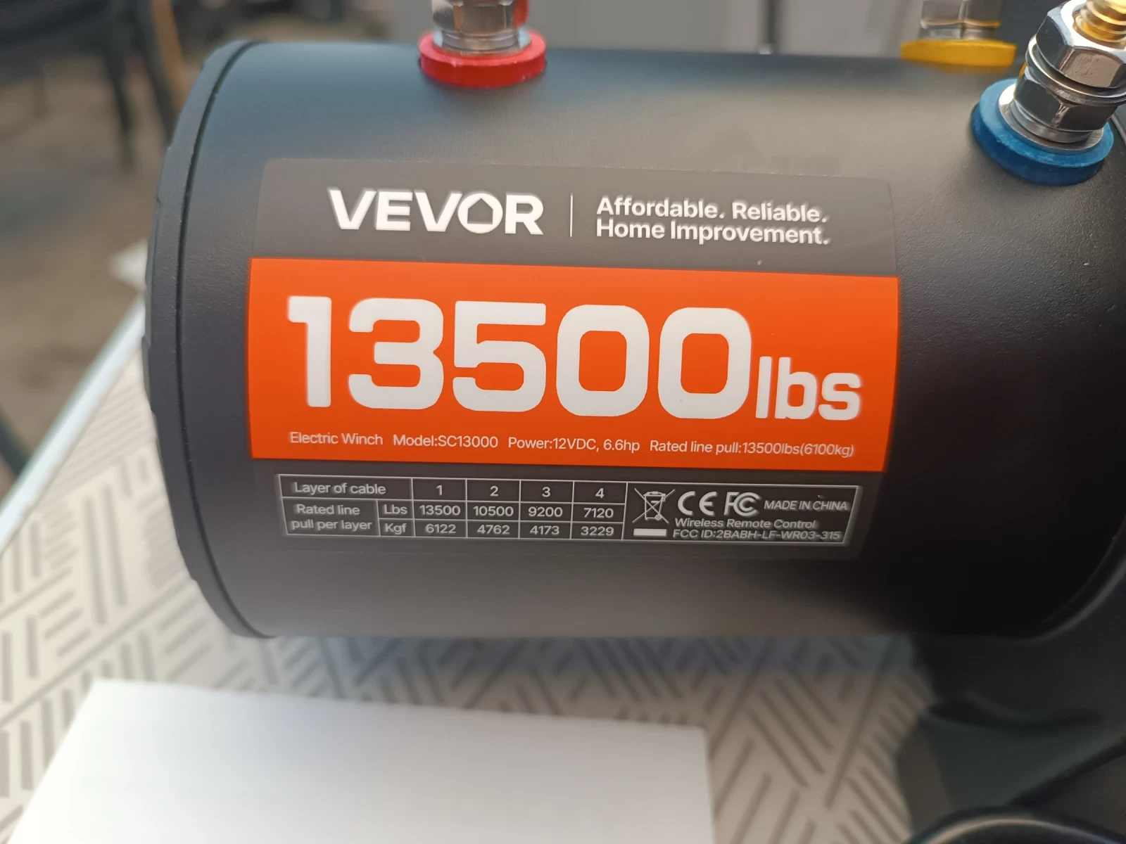 ������� Vevor 13500lbs �� ����� ����� , ���� � ��.  | Mobile.bg � ����������� 3