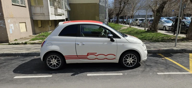 Fiat 500, снимка 1 - Автомобили и джипове - 46022226