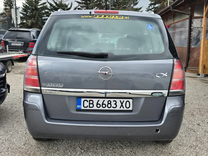 Opel Zafira 1.6i/6+ 1места/Лизинг, снимка 5 - Автомобили и джипове - 52559724