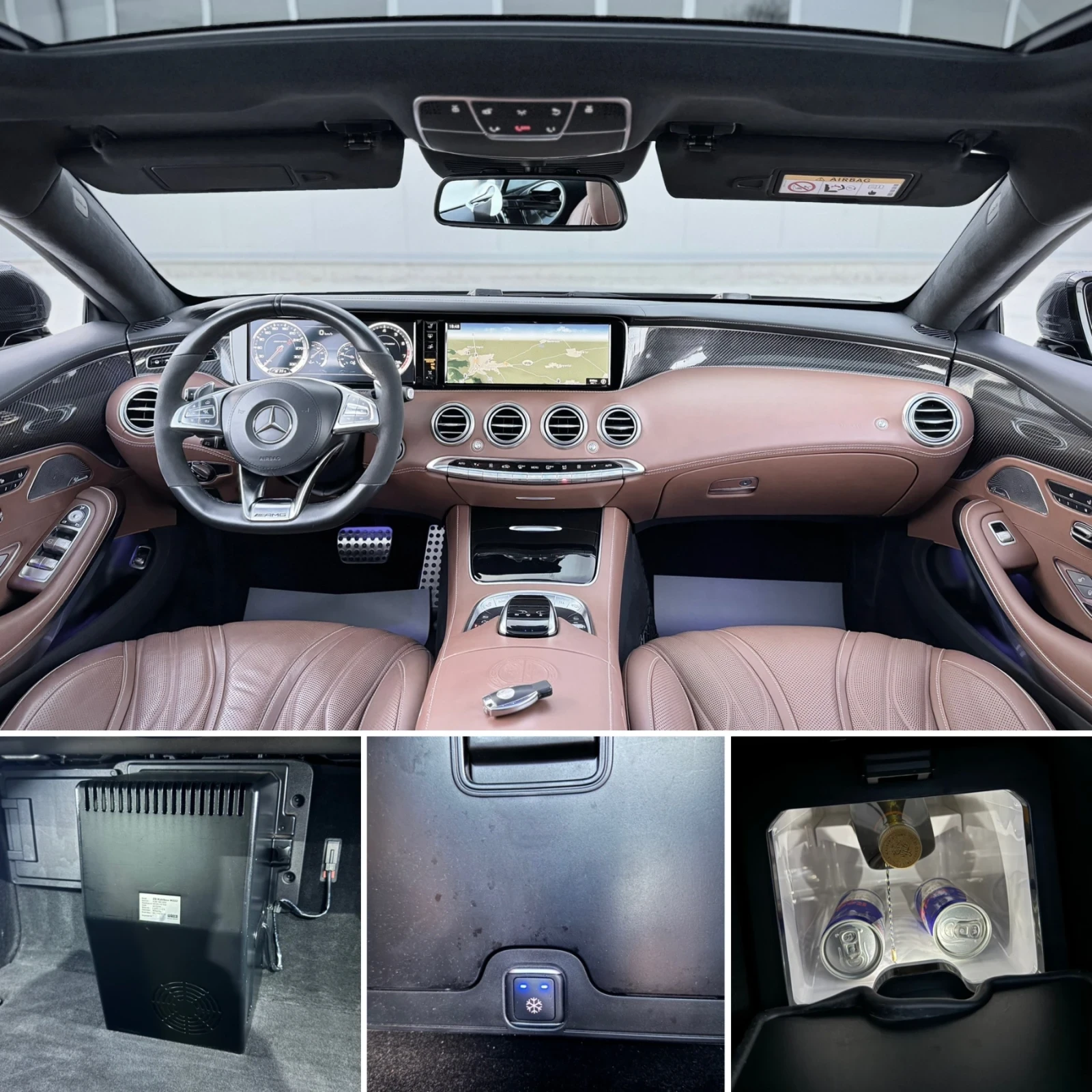 Mercedes-Benz S 63 AMG STAGE1 710hp/ BRABUS 800/ CARBON CERAMIC/ F1 - изображение 8