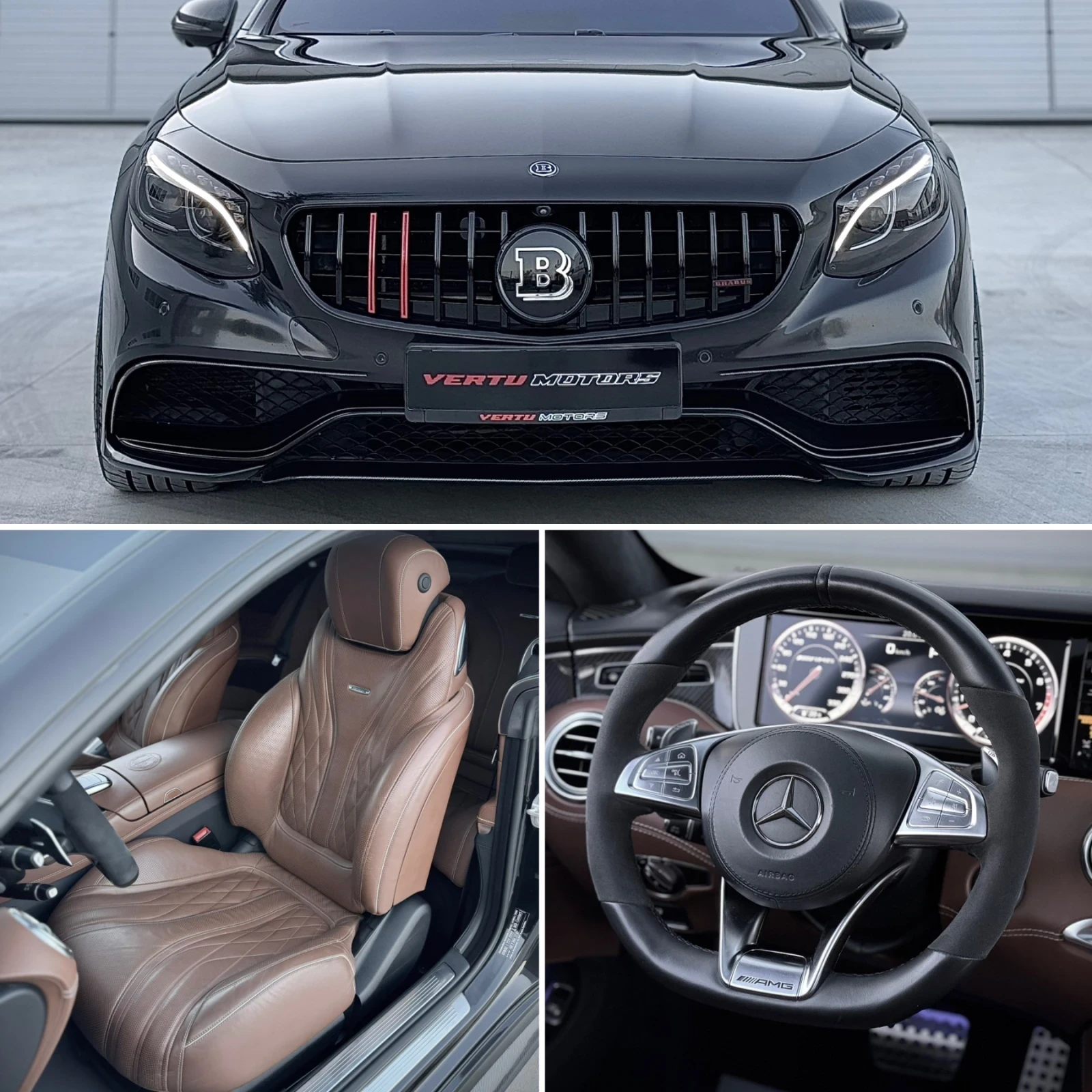 Mercedes-Benz S 63 AMG STAGE1 710hp/ BRABUS 800/ CARBON CERAMIC/ F1 - изображение 7