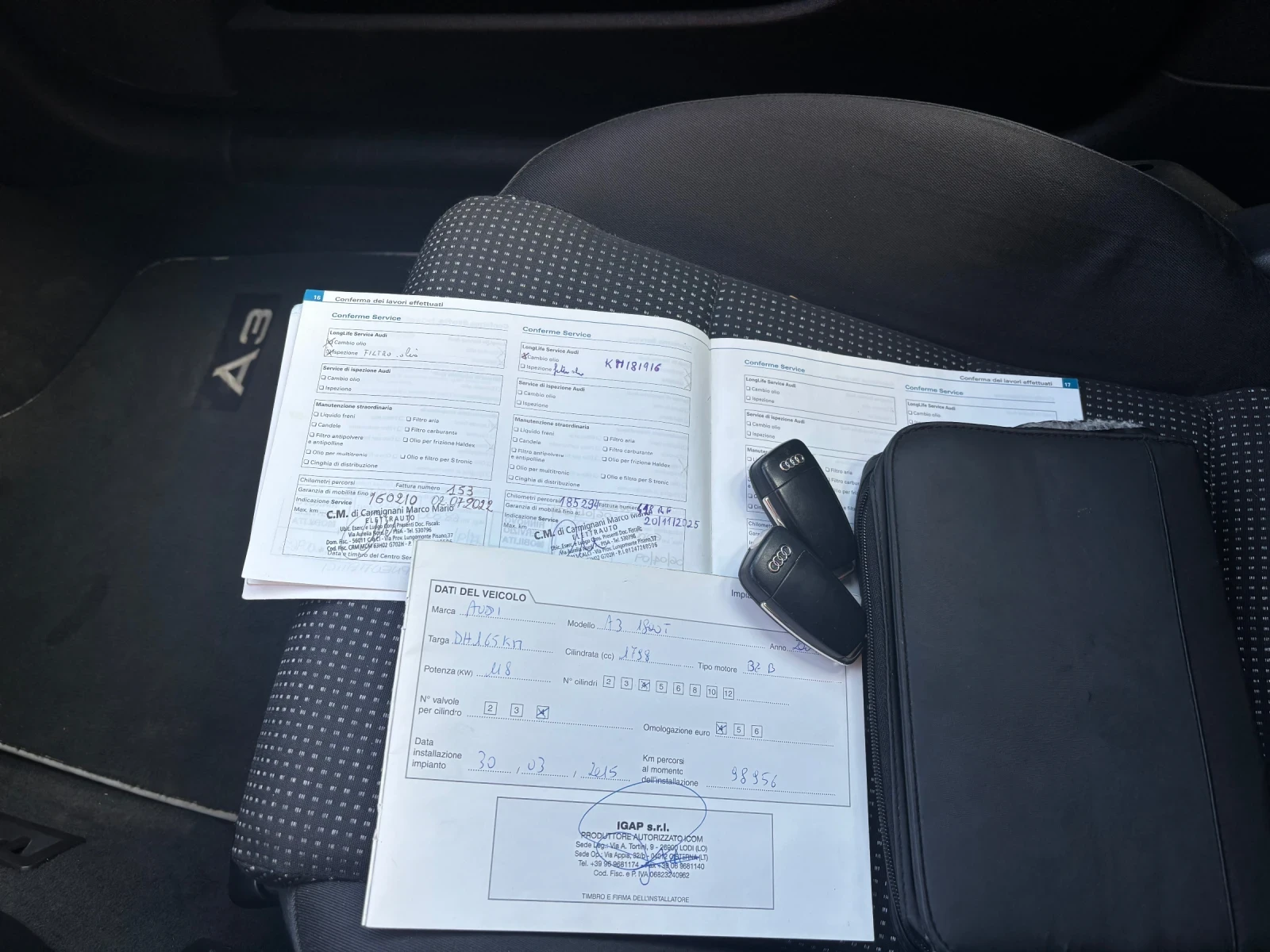 Audi A3 1.8 Turbo LPG  ITALY Climatronic, снимка 12 - Автомобили и джипове - 54230286