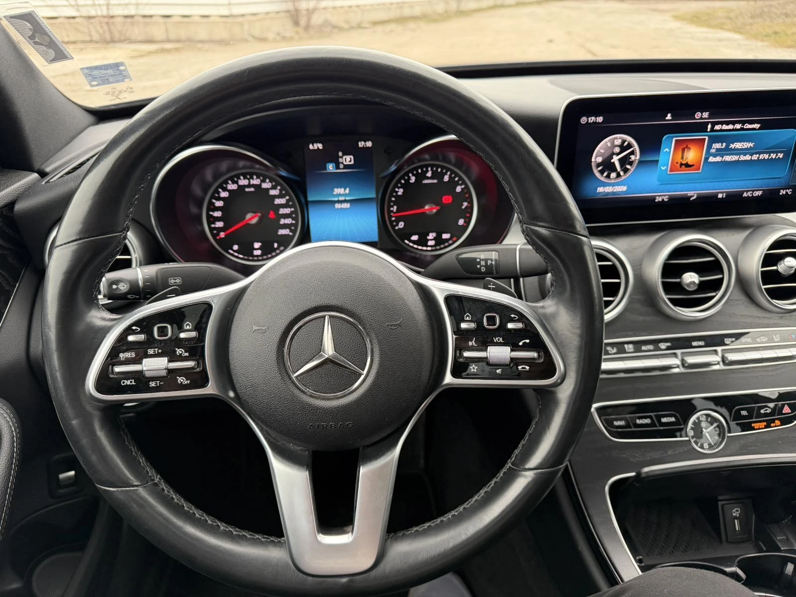 Mercedes-Benz C 300 Mercedes-Benz C300 4MATIC 258 к.с. | Панорама , снимка 6 - Автомобили и джипове - 54739016