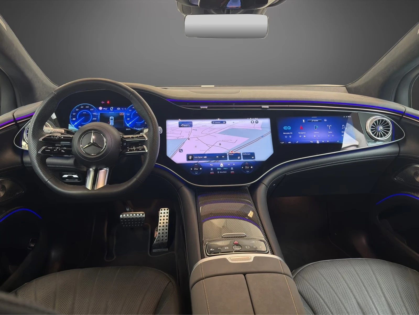 Mercedes-Benz EQS 580 SUV AMG 4-MATIC CARBON HYPERSCREEN 5Г-ГАРАНЦИЯ, снимка 6 - Автомобили и джипове - 56184276