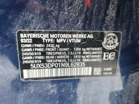 BMW X3 2022 XDRIVE30I * CARFAX * БЕЗ ПЪРВОНАЧАЛНА ВНОСКА - 24850 € / 48602.38 лв. - 58651186 6