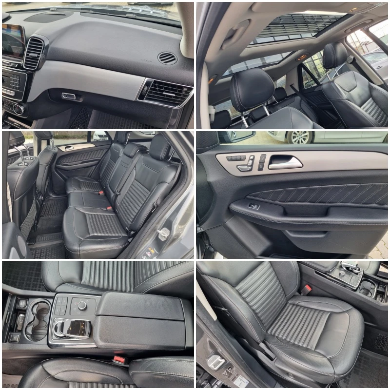 Mercedes-Benz GLE 350 = AMG, DISTRONIC, 360`HUD, ПАНОРАМА, LED, ВАКУУМ, снимка 11 - Автомобили и джипове - 53601652