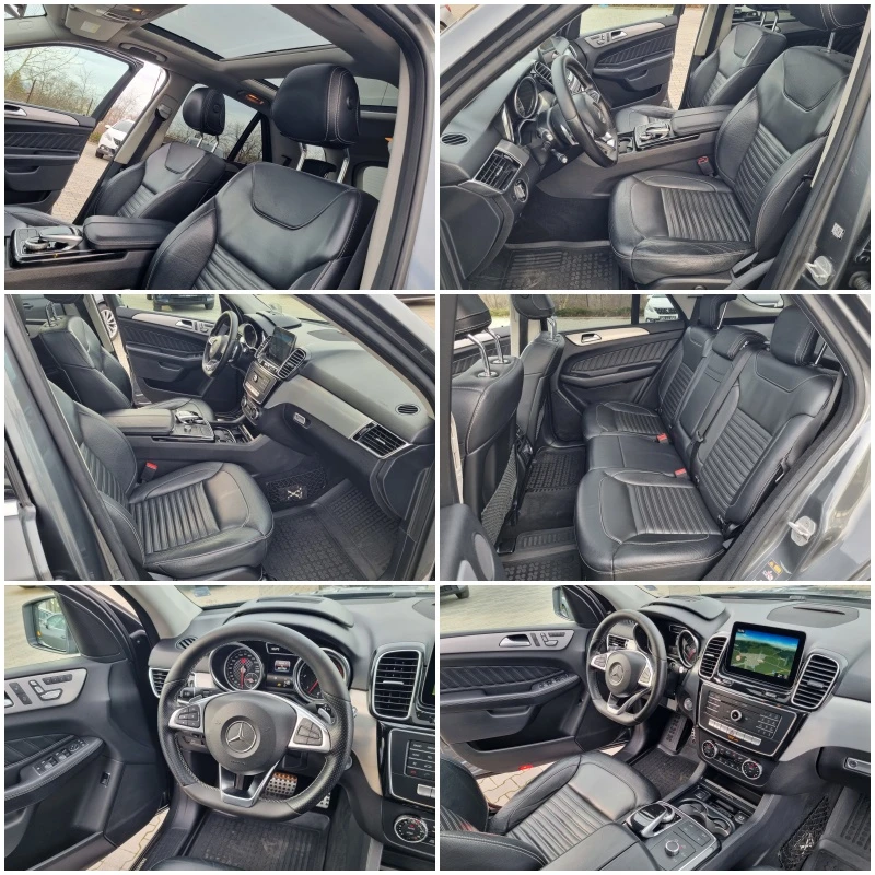 Mercedes-Benz GLE 350 = AMG, DISTRONIC, 360`HUD, ПАНОРАМА, LED, ВАКУУМ, снимка 13 - Автомобили и джипове - 53601652