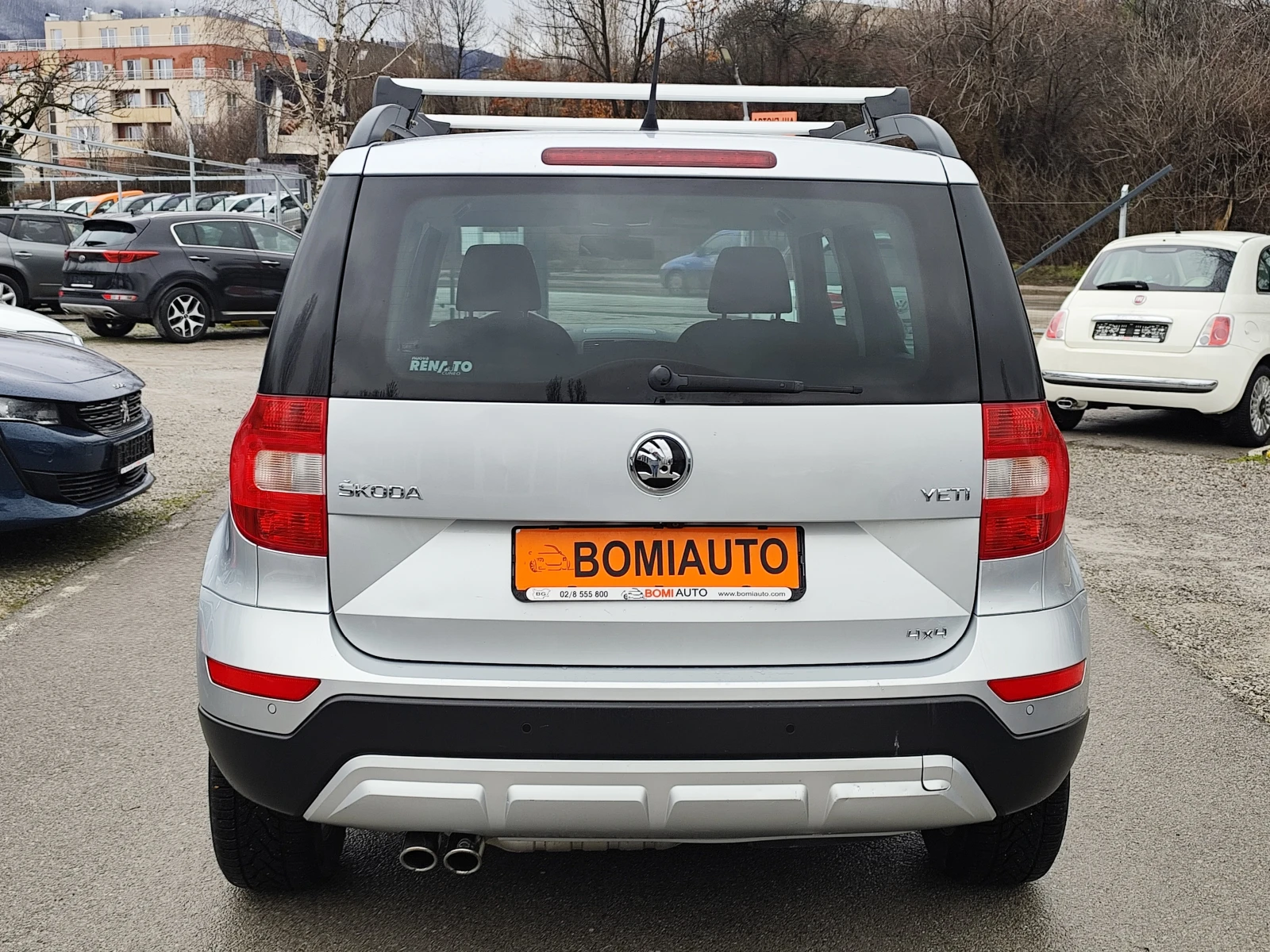 Skoda Yeti 2.0TDi* 4X4* АВТОМАТИК* LED/XENON* EURO6B*  - изображение 5