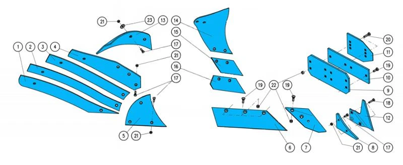 Плуг Lemken 5 теле дебелата греда  - изображение 6