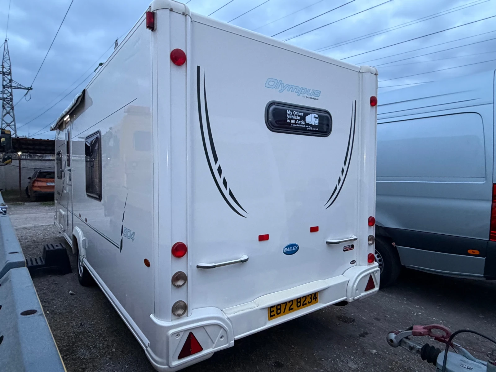 Каравана Tabbert BAILEY OLYMPUS-Al-Tech-Bodyshell/MOVER/СОЛАР/ТЕНТА, снимка 4 - Каравани и кемпери - 53979074