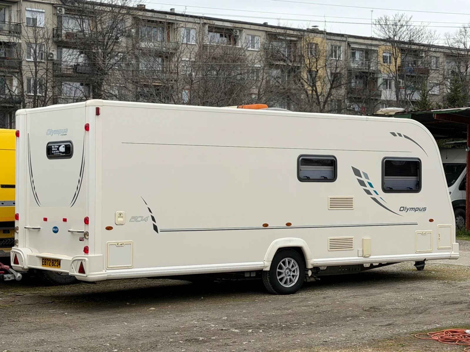 Каравана Tabbert BAILEY OLYMPUS-Al-Tech-Bodyshell/MOVER/СОЛАР/ТЕНТА, снимка 3 - Каравани и кемпери - 53979074