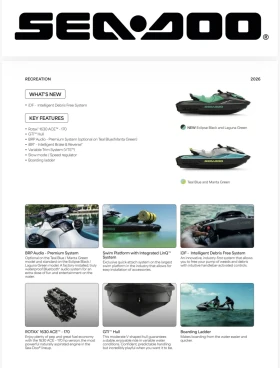 Джет Bombardier Sea Doo GTI SE 170, снимка 8